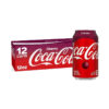 Gaseosa Coca Cola Cherry Lata 355 ml caja de 12 unidades