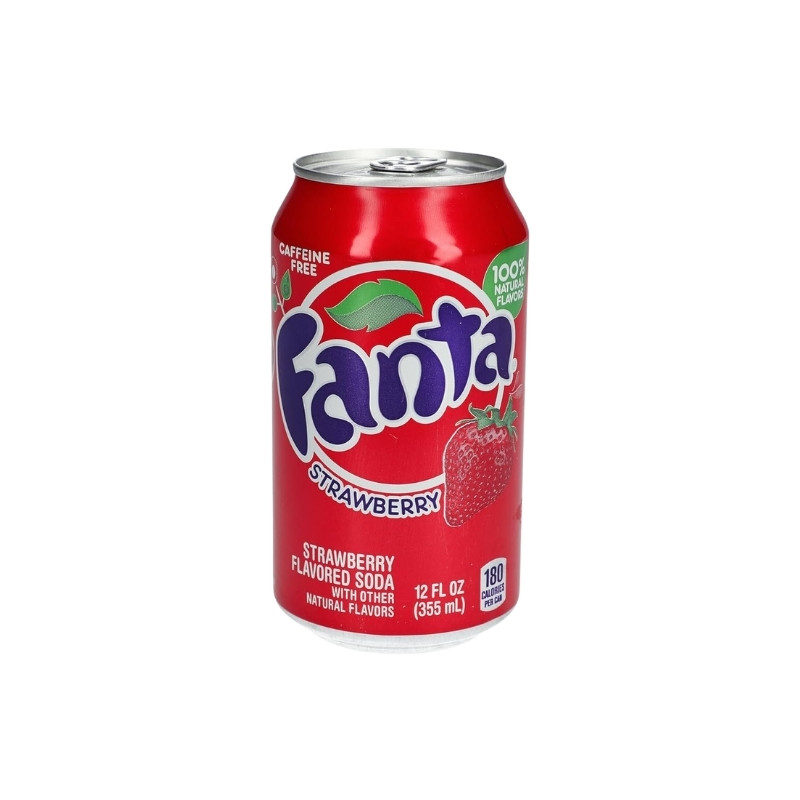 Gaseosa Fanta Fresa Lata 355 ml