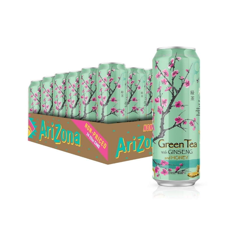 Tea Arizona Green Tea With Ginseng 22 oz 24 pack
