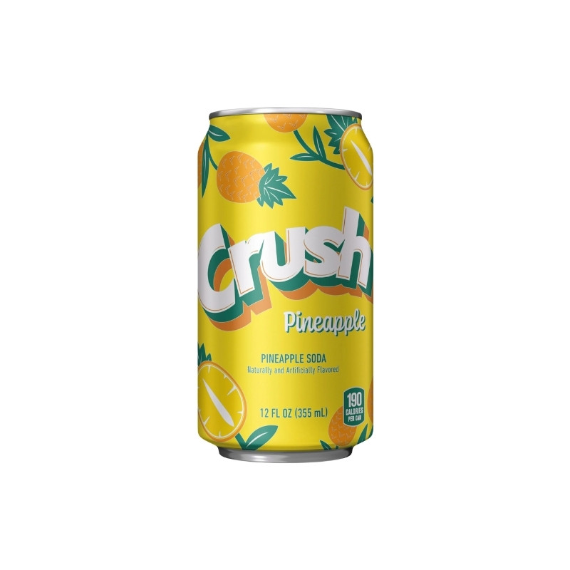 Crush Piña Lata 355 ml 12 oz